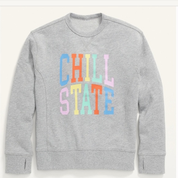 OLD NAVY Vintage French Terry Graphic Sweatshirt for boys and girls - Picture 1 of 2